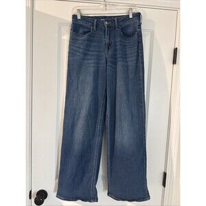 Old Navy Wow Wide Leg High-rise Jeans Medium Wash Women's 8